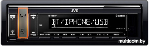 USB-магнитола JVC KD-X361BT