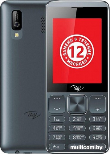 Мобильный телефон Itel IT6320 (серый)