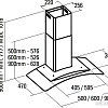 Кухонная вытяжка CATA C Glass 600 (02005208)