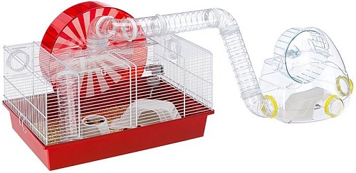 Клетка Ferplast Coney Island (красный) 57003070