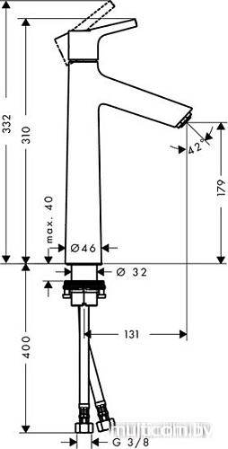Смеситель Hansgrohe Talis S 72032000