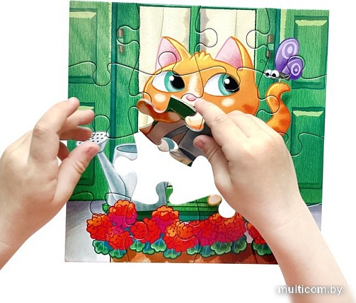 Мозаика/пазл Baby Toys First Puzzle. Котик 04146