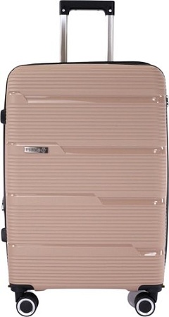 Чемодан-спиннер Pride РР-203 (S, капучино)