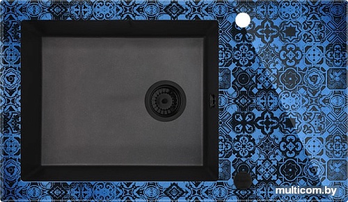 Кухонная мойка Deante Capella ZSC GM2C (графитовый металлик)