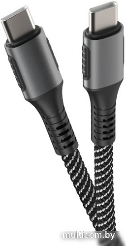 Кабель Olmio USB Type-C - USB Type-C 040275 (1.2 м, черный)
