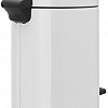Brabantia Pedal Bin NewIcon 3 л (белый)