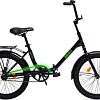 Велосипед AIST Smart 20 1.1 2022 (черный/зеленый)