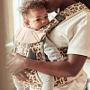 Рюкзак-переноска BabyBjorn One Cotton Mix (beige/leopard)