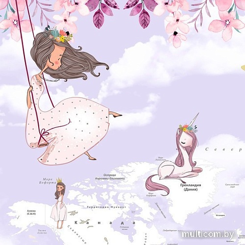 Виниловые обои Citydecor Princess 13 300x150