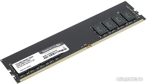 Оперативная память Team Elite 8GB DDR4 PC4-21300 TED48G2666C19BK
