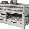 Двухъярусная кровать WoodMoon ВудМун 5 с ящиками ВМ-5Я 90x200