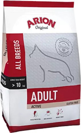 Сухой корм для собак Arion Original Adult All Breeds Active 12 кг