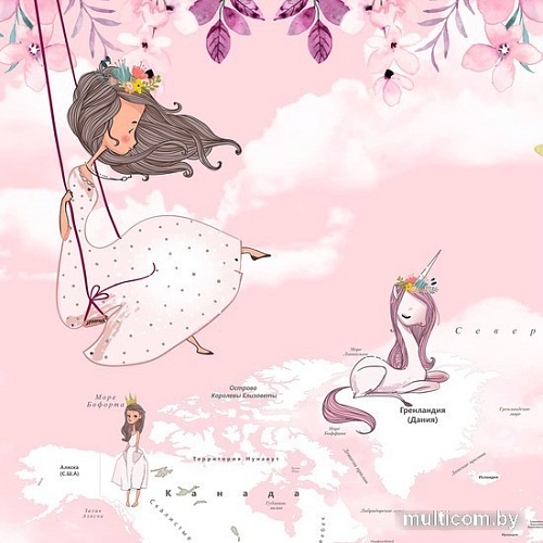 Виниловые обои Citydecor Princess 14 300x150