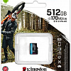 Карта памяти Kingston Canvas Go! Plus microSDXC 512GB