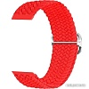 Ремешок Rumi Wick из плетеного нейлона для Huawei Band 7 (красный)