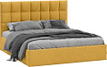 Кровать Трия Эмбер универсальный тип 1 с ПМ и заглушиной 160x200 (Wellmart Yellow)