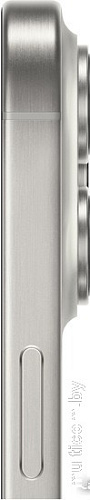 Смартфон Apple iPhone 15 Pro Dual SIM 256GB (белый титан)