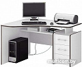 Письменный стол MFMaster Триан-5 (белый)