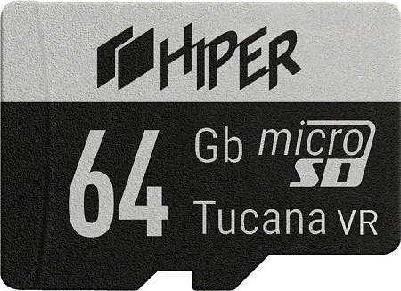 Карта памяти Hiper microSDXC 64GB UHS-1 U3 V30 HI-MSD64GU3V30