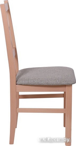 Стул DREWMIX Nilo 10 (серо-бежевая ткань 5в/бук)
