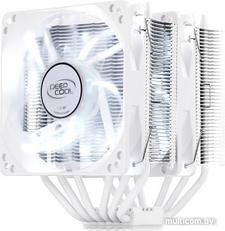 Кулер для процессора DeepCool Neptwin + AM4 (белый)