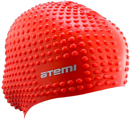 Шапочка для плавания Atemi BS40 (красный)