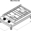 Варочная панель Korting HG 3712 CX