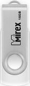 USB Flash Mirex SWIVEL WHITE 16GB (13600-FMUSWT16)