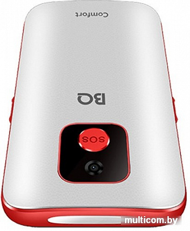 Мобильный телефон BQ-Mobile BQ-2301 Comfort (белый/красный)