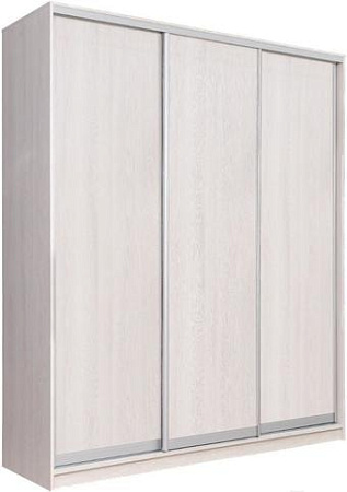 Шкаф-купе Рэйгрупп 233450 YYX Elgon РГ-01.03 (ясень снежный/хром)