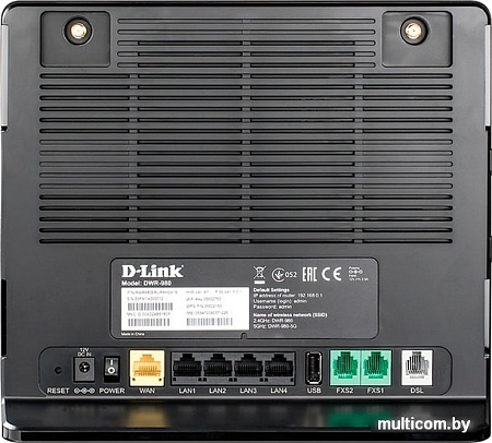 Беспроводной DSL-маршрутизатор D-Link DWR-980/4HDA1E