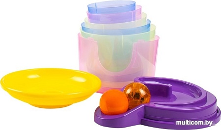 Пирамидка Fancy Baby Увлекательная башня-горка SPIN02