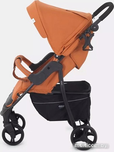 Коляска прогулочная «книга» Rant MOWbaby Cross 2024 RA080 (brown)
