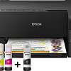 МФУ Epson EcoTank L3550 (ресурс стартовых контейнеров 6600/5900, контейнер 103)