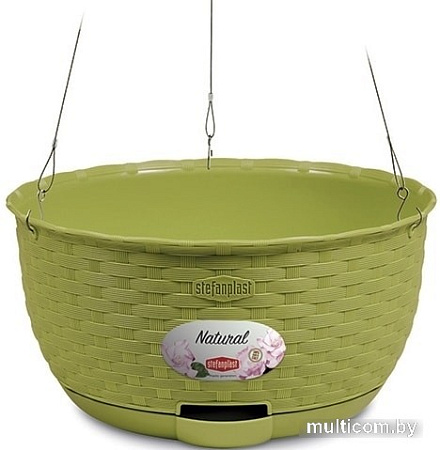 Вазон Stefanplast 75505 30х14.5 (светло-зеленый)