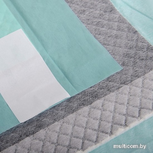 Одноразовая пеленка ElitePad Active Carbon с активированным углем (60x60 см, 40 шт)