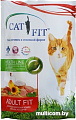 Корм для кошек Cat Fit Для взрослых кошек мясное ассорти 10 кг