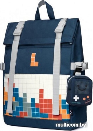 Рюкзак MAH MR20C1979B01 (темно-синий/светло-серый)