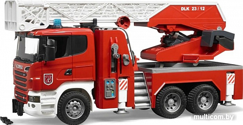 Bruder Scania R-series Fire engine with water pump 03590