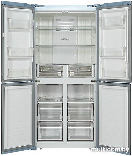 Четырёхдверный холодильник Hiberg RFQ-490DX NFGY