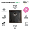 Кухонная мойка IDDIS Edifice EDI44G0i77