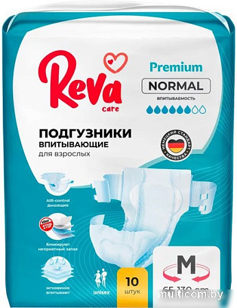 Подгузники для взрослых Reva Care Normal M (10 шт)