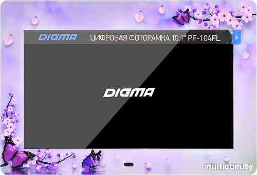 Цифровая фоторамка Digma PF-104FL