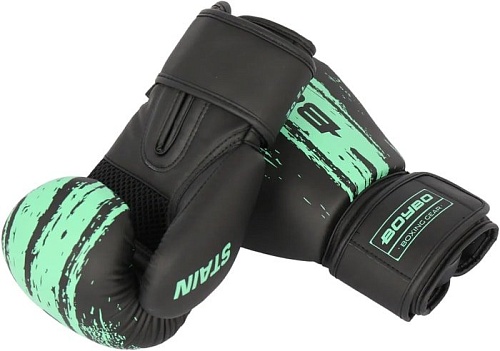 Перчатки для бокса BoyBo Flex Stain BGS322 (6 oz, голубой)