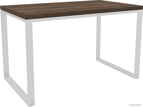 Стол Hype Mebel Чикаго 120x60 (белый/дуб галифакс олово)