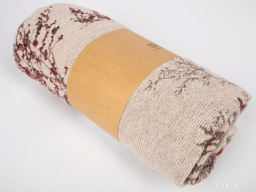 Плед Беларускі лён 125x195 23С25-ШР/у./р. (1 Зимний лес/сорт1)