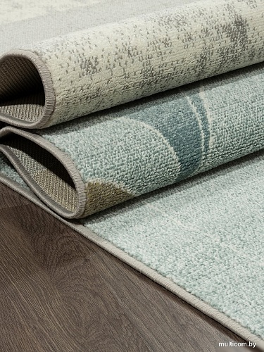 Ковер для жилой комнаты Merinos Izumrud F263-STAN-LIGHT GRAY (1.2х1.8)