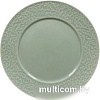 Тарелка обеденная Corone Nori LQ-QK15290-GRE фк5617 (зеленый)