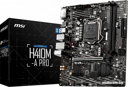 Материнская плата MSI H410M-A Pro