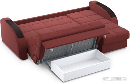 Угловой диван Moon Trade Рио 109 002919 (бордовый)